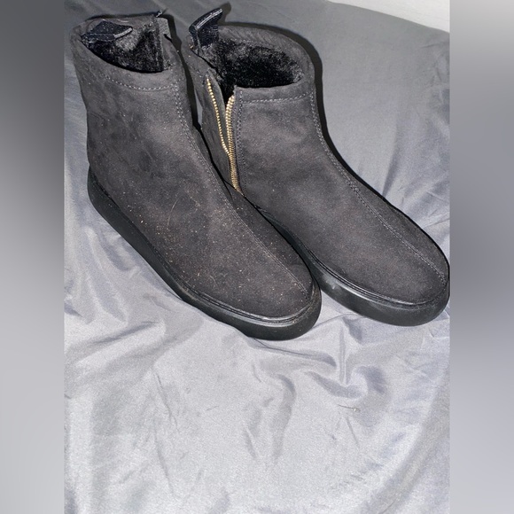NWOT - Woman’s H&M Warm Ankle Boots with side Zipper (Size: Woman 10.0) - Picture 5 of 14